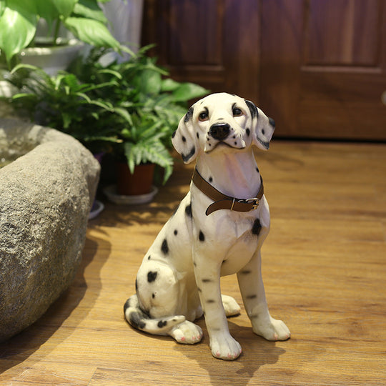 Garden Statue Dog Dalmatian Resin