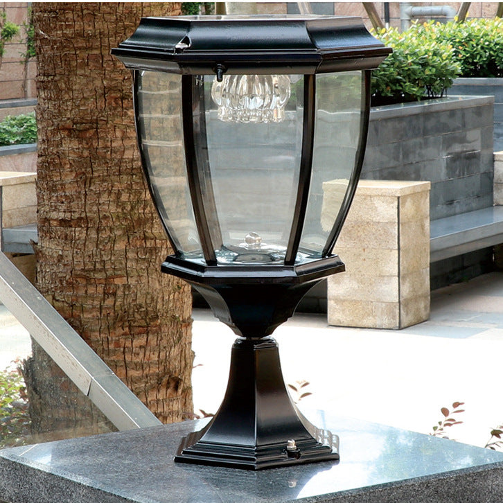 Large solar deals lights for pillars